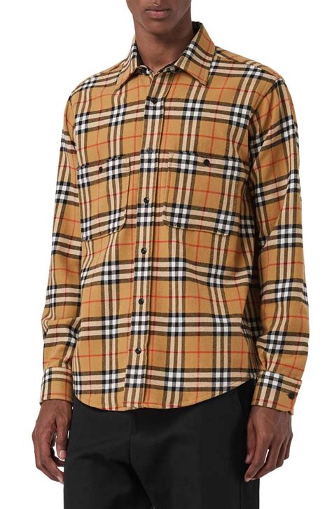 burberry flannel dupe|burberry flannel shirt oversized.